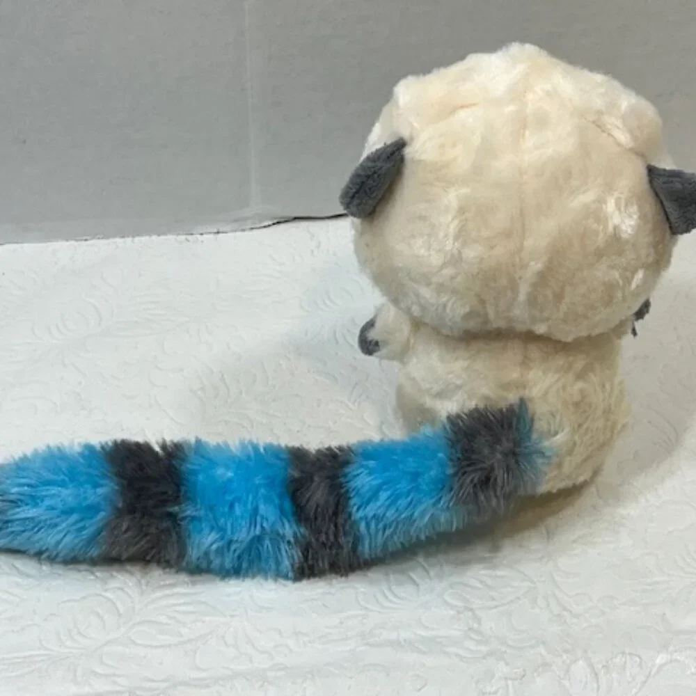 Yoohoo & Friends Ivory/Gray Lemur Long Tail Plush Soft Stuffed Animal Toy 5" - Picture 5 of 10